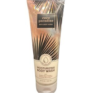 NEW Bath & Body Works Coco Paradise Moisturizing Body Wash Full Size 10 oz
